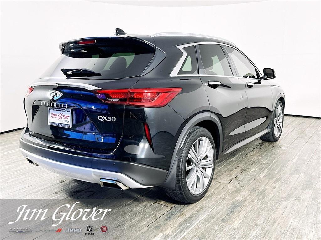 used 2021 INFINITI QX50 car, priced at $25,641