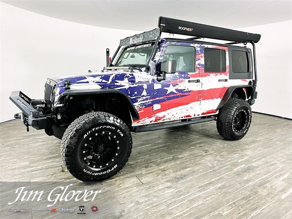 used 2014 Jeep Wrangler Unlimited car, priced at $14,999
