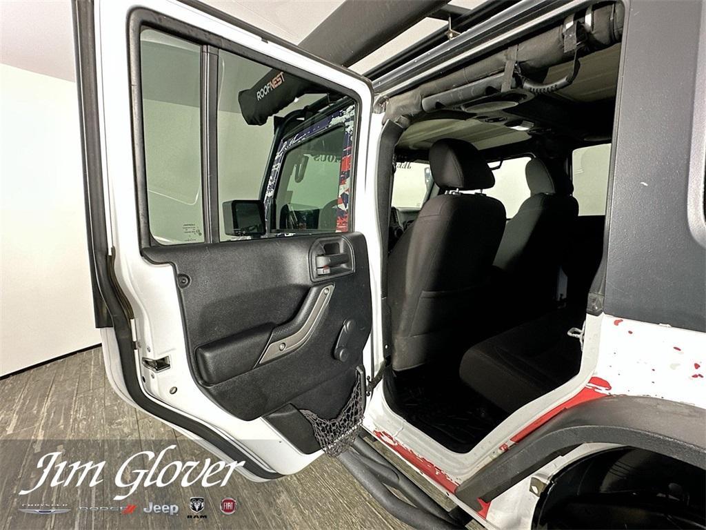 used 2014 Jeep Wrangler Unlimited car, priced at $14,999