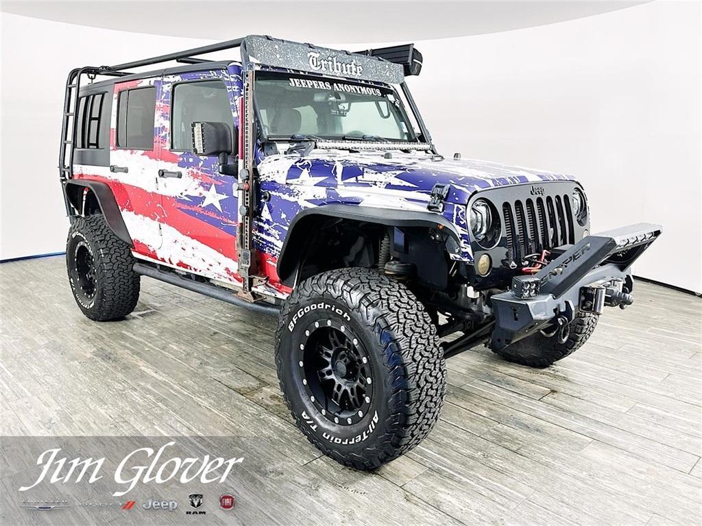 used 2014 Jeep Wrangler Unlimited car, priced at $18,999