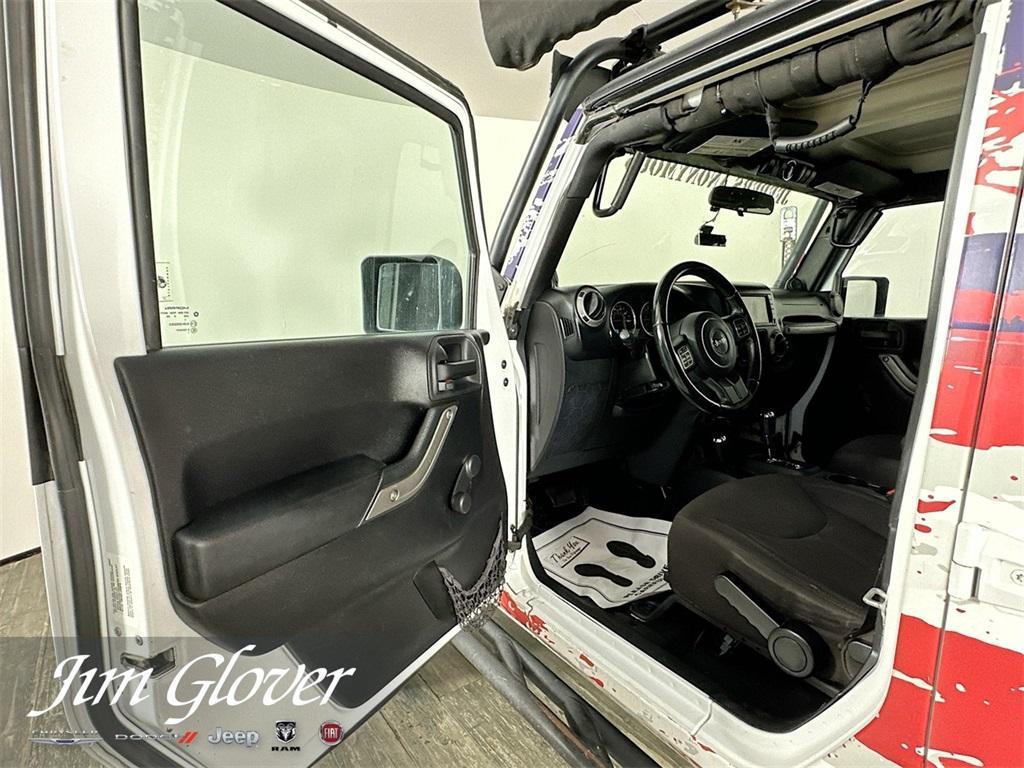 used 2014 Jeep Wrangler Unlimited car, priced at $14,999