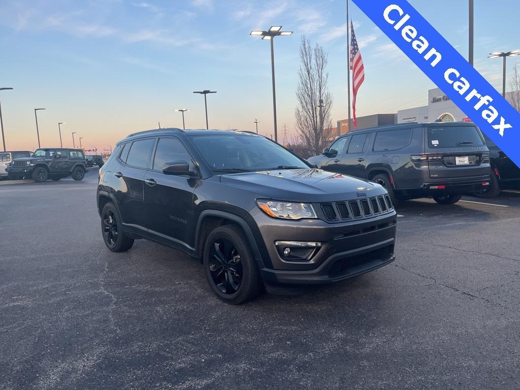 used 2021 Jeep Compass car, priced at $15,777