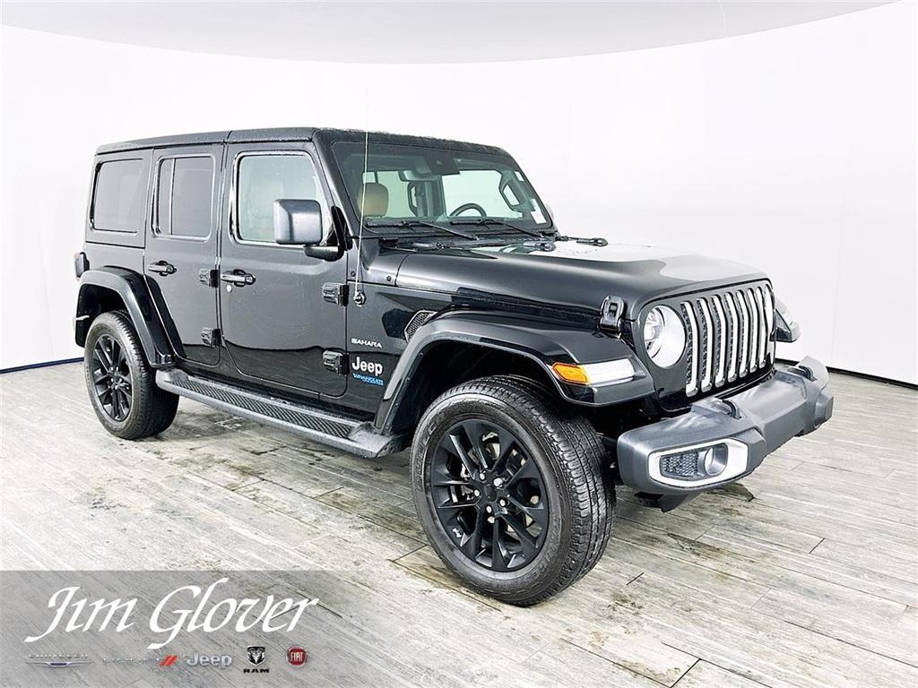 used 2021 Jeep Wrangler Unlimited 4xe car, priced at $31,599