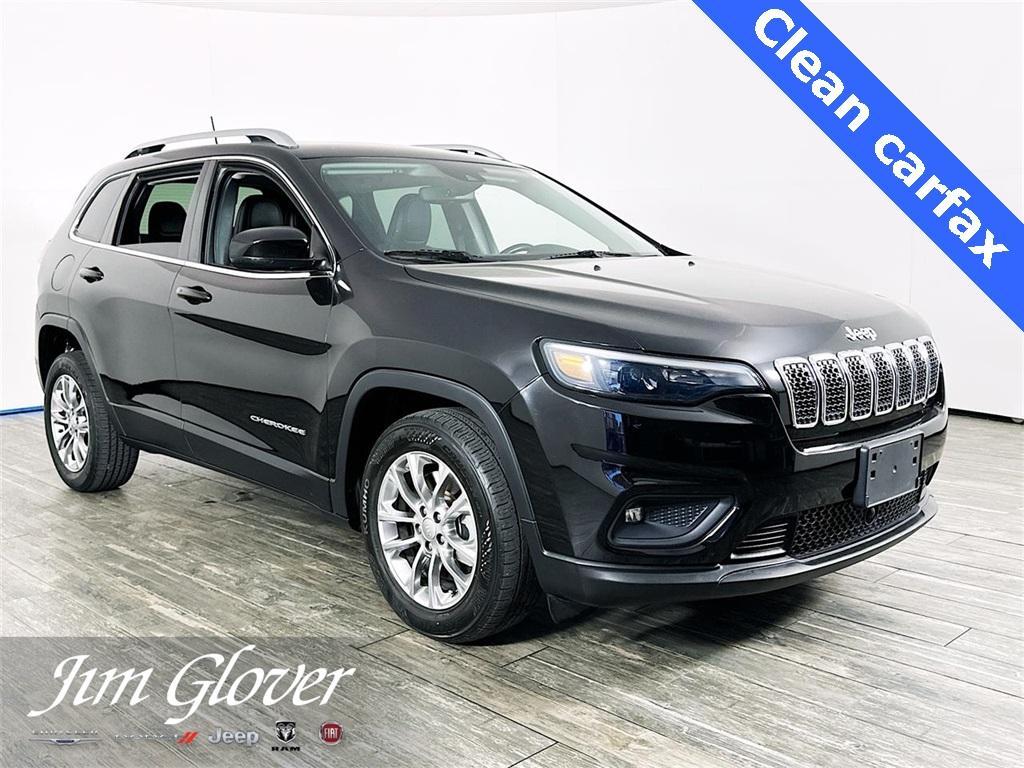 used 2021 Jeep Cherokee car, priced at $19,534