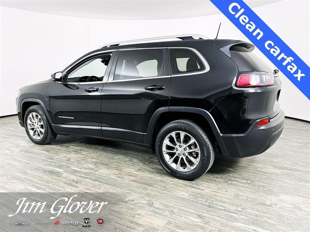 used 2021 Jeep Cherokee car, priced at $19,534