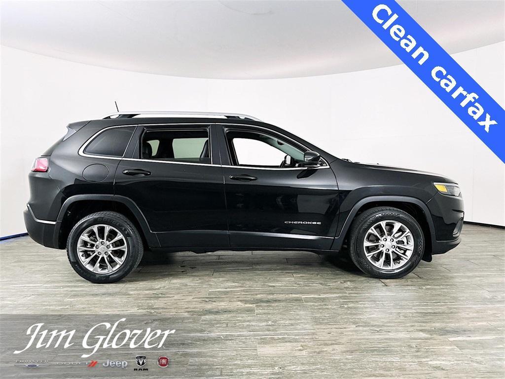 used 2021 Jeep Cherokee car, priced at $19,534