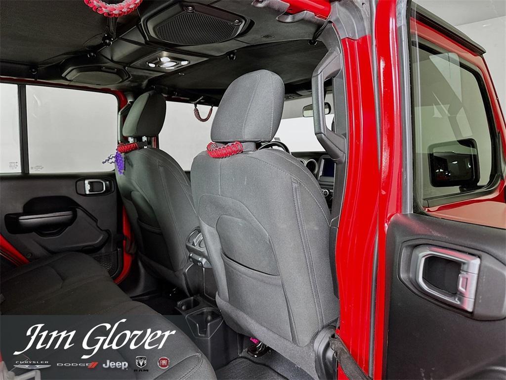 used 2020 Jeep Wrangler Unlimited car, priced at $30,887