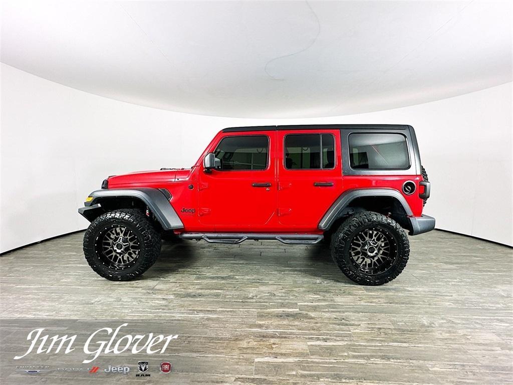used 2020 Jeep Wrangler Unlimited car, priced at $30,887