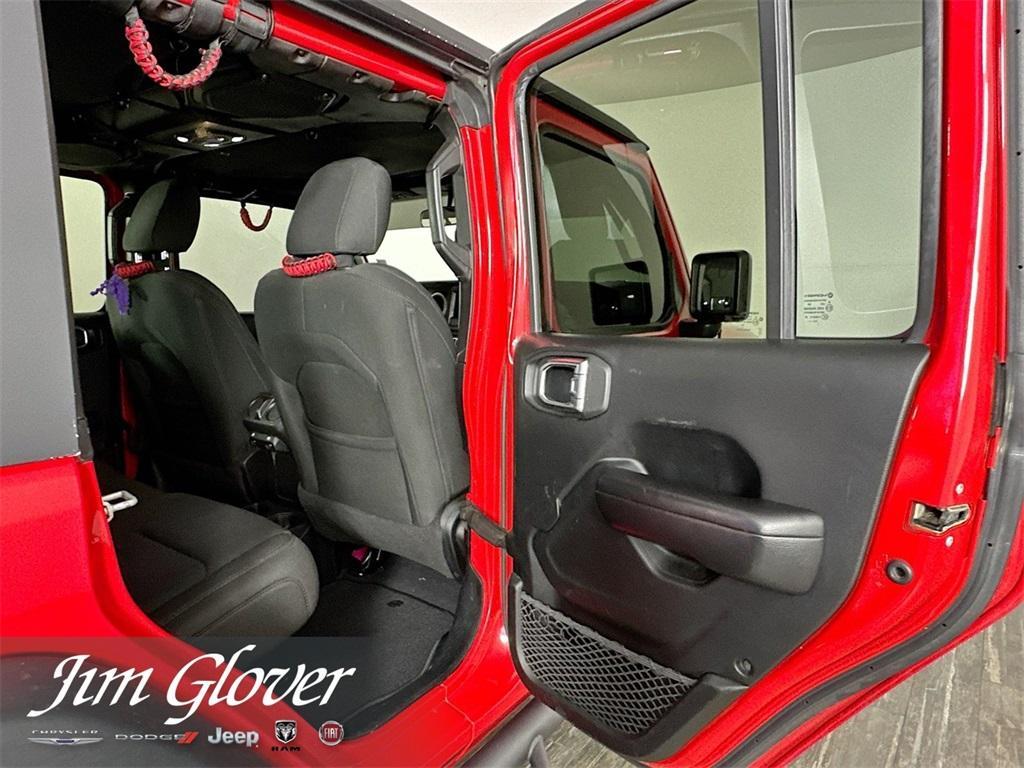 used 2020 Jeep Wrangler Unlimited car, priced at $30,887