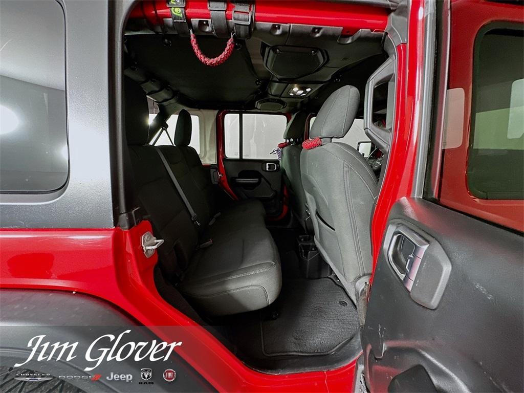 used 2020 Jeep Wrangler Unlimited car, priced at $30,887