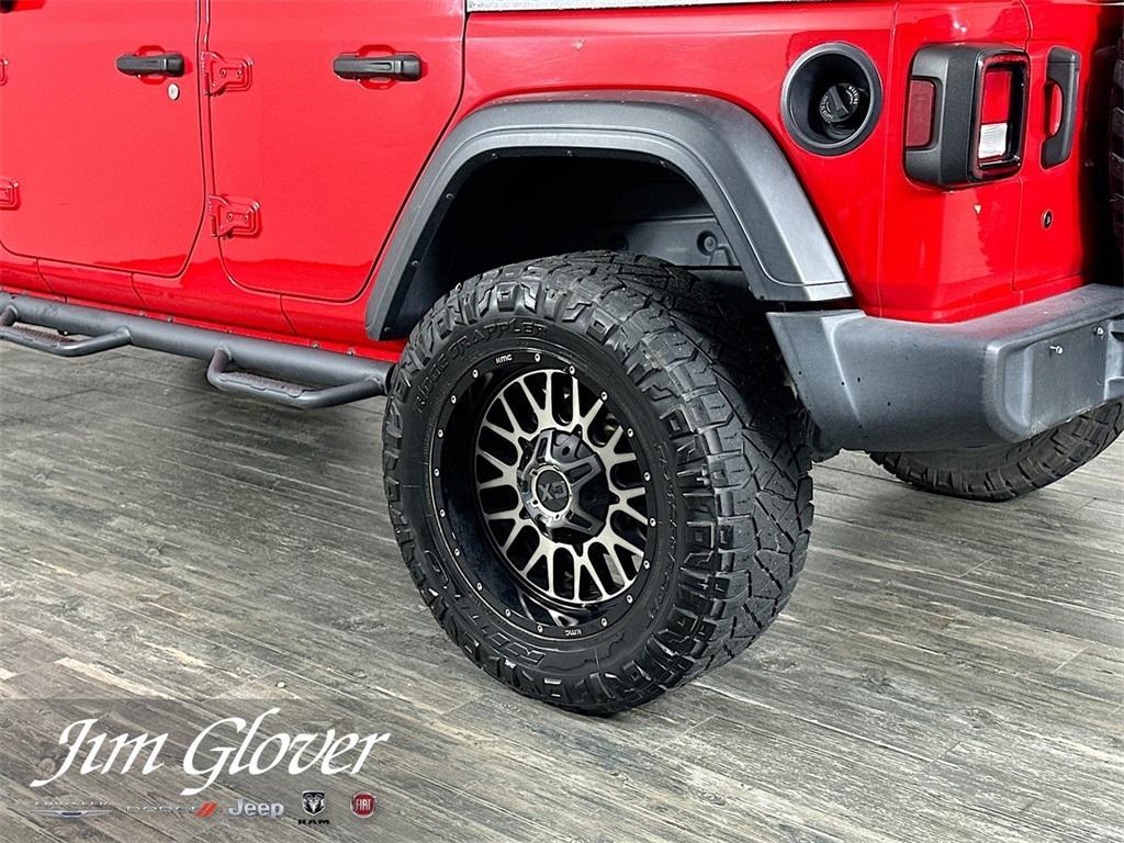 used 2020 Jeep Wrangler Unlimited car, priced at $30,887