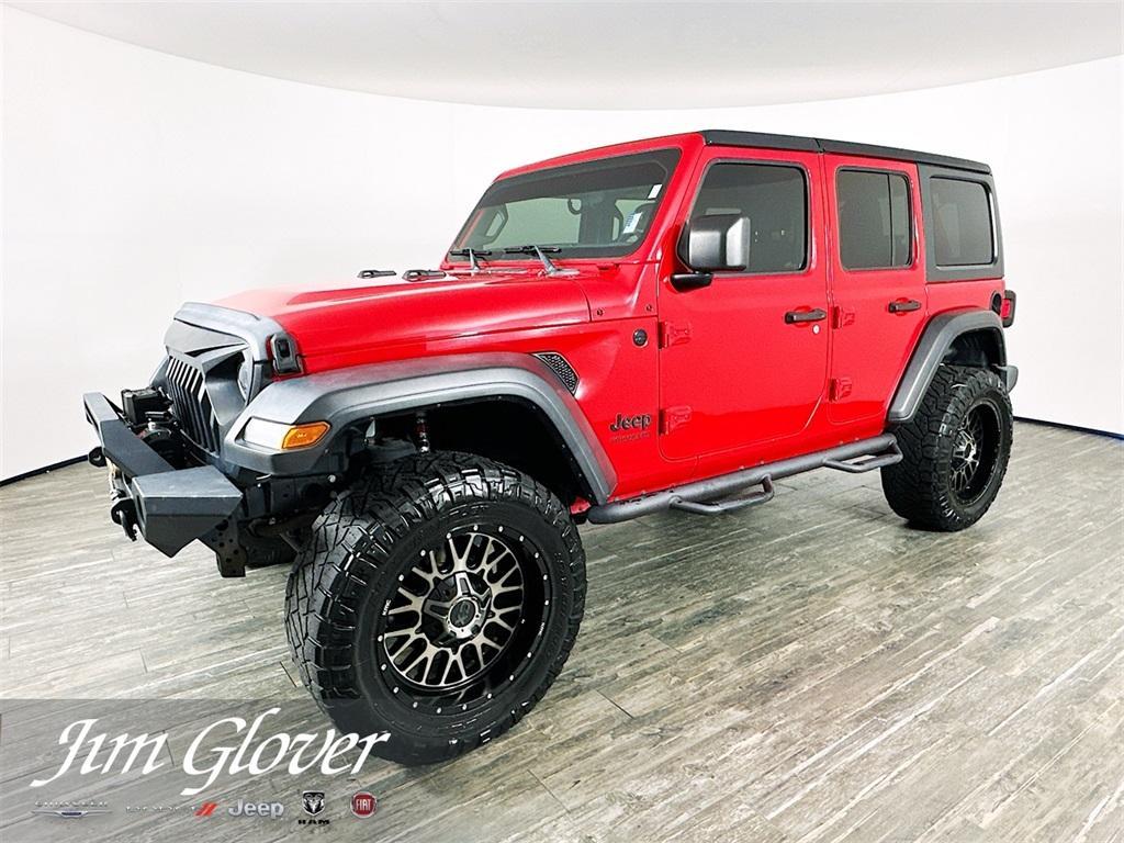 used 2020 Jeep Wrangler Unlimited car, priced at $30,887