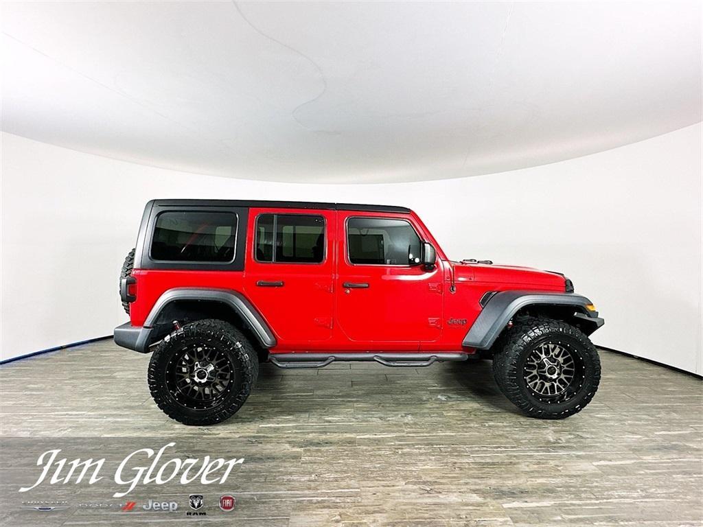 used 2020 Jeep Wrangler Unlimited car, priced at $30,887