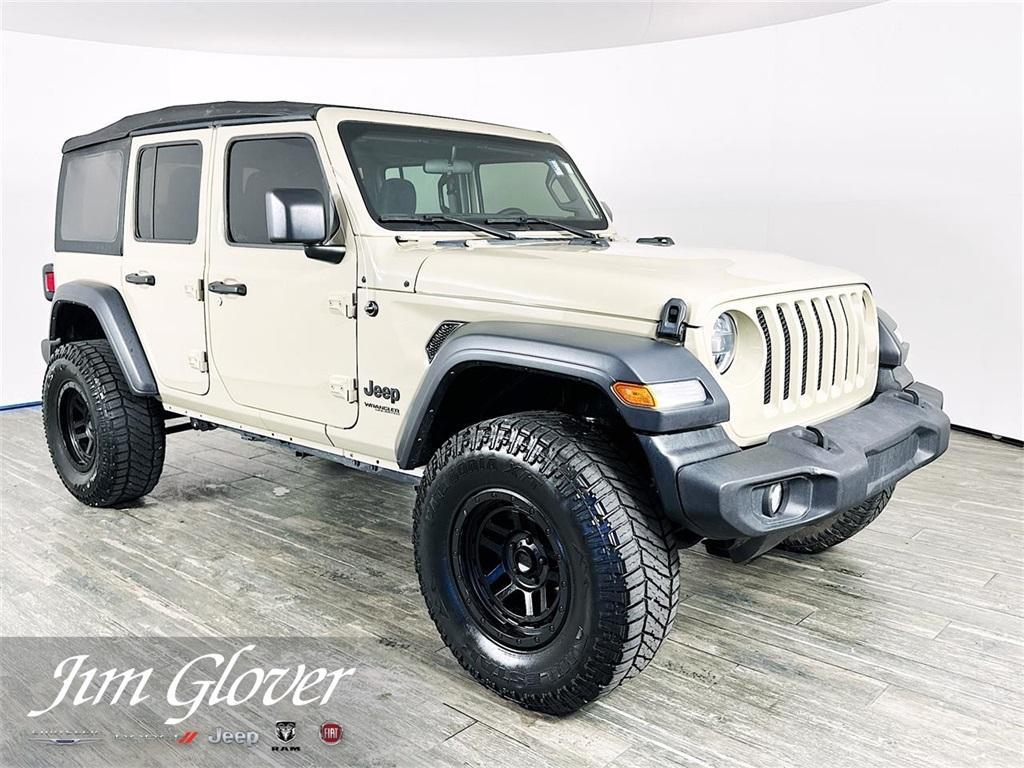 used 2022 Jeep Wrangler Unlimited car, priced at $30,987