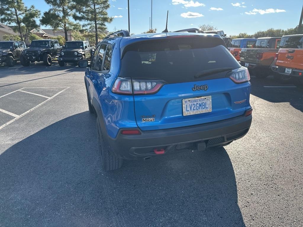 used 2022 Jeep Cherokee car, priced at $21,357