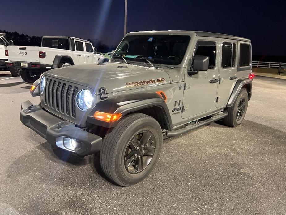 used 2020 Jeep Wrangler Unlimited car, priced at $30,673