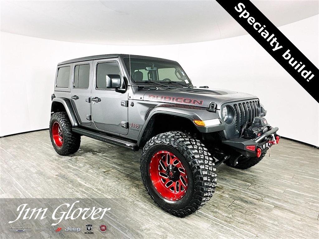 used 2021 Jeep Wrangler Unlimited car, priced at $49,868