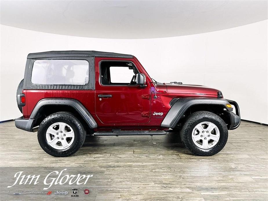 used 2021 Jeep Wrangler car, priced at $25,186