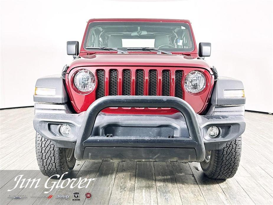 used 2021 Jeep Wrangler car, priced at $25,186