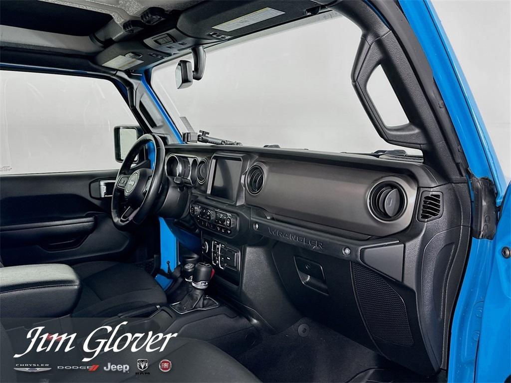 used 2021 Jeep Wrangler Unlimited car, priced at $30,128
