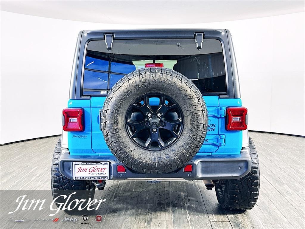 used 2021 Jeep Wrangler Unlimited car, priced at $30,128