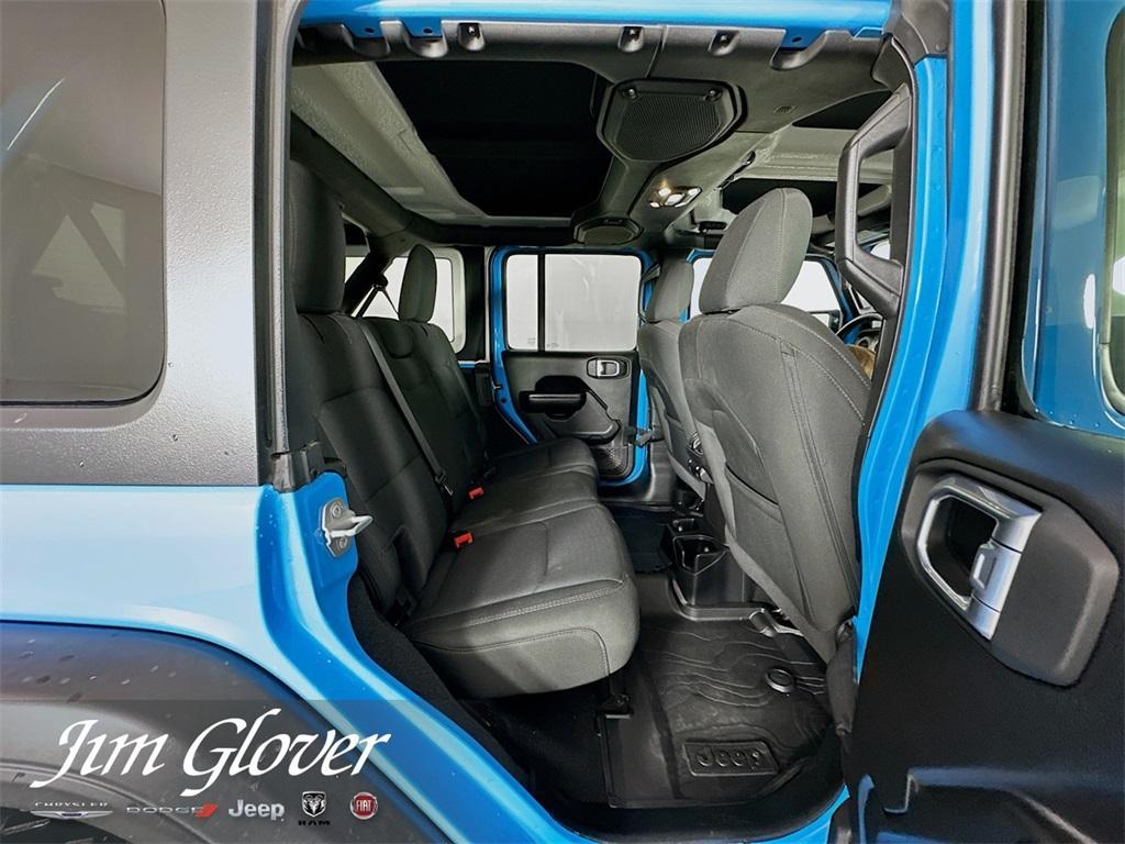 used 2021 Jeep Wrangler Unlimited car, priced at $30,128