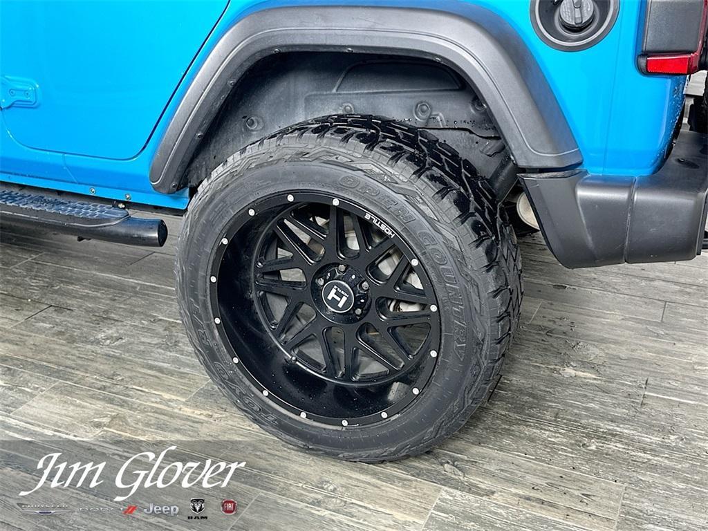used 2021 Jeep Wrangler Unlimited car, priced at $30,128
