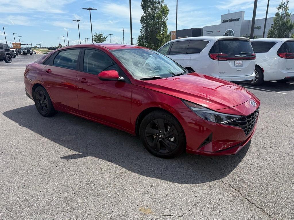 used 2021 Hyundai ELANTRA HEV car, priced at $19,677