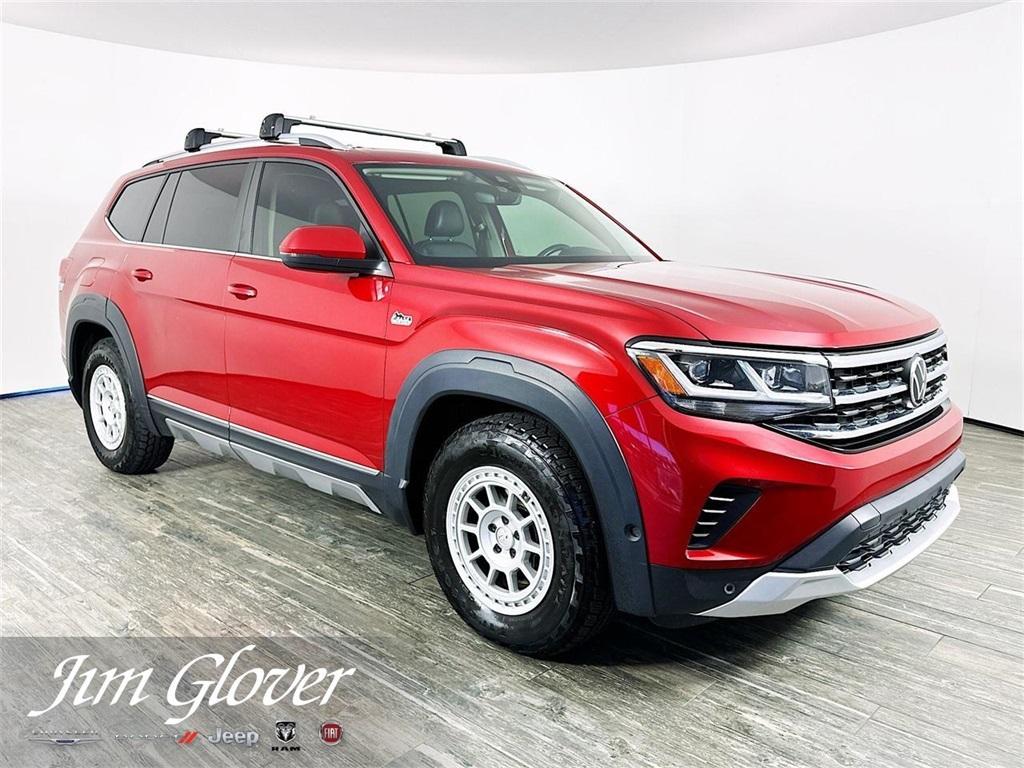 used 2021 Volkswagen Atlas car, priced at $27,870