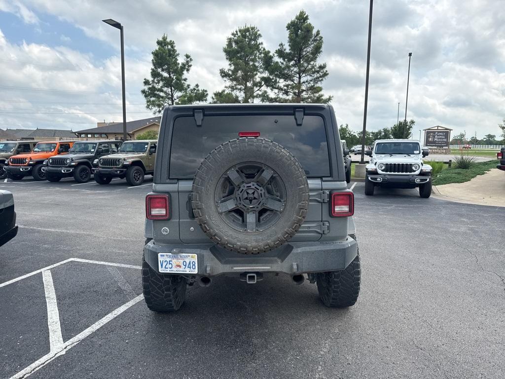 used 2018 Jeep Wrangler car, priced at $21,292