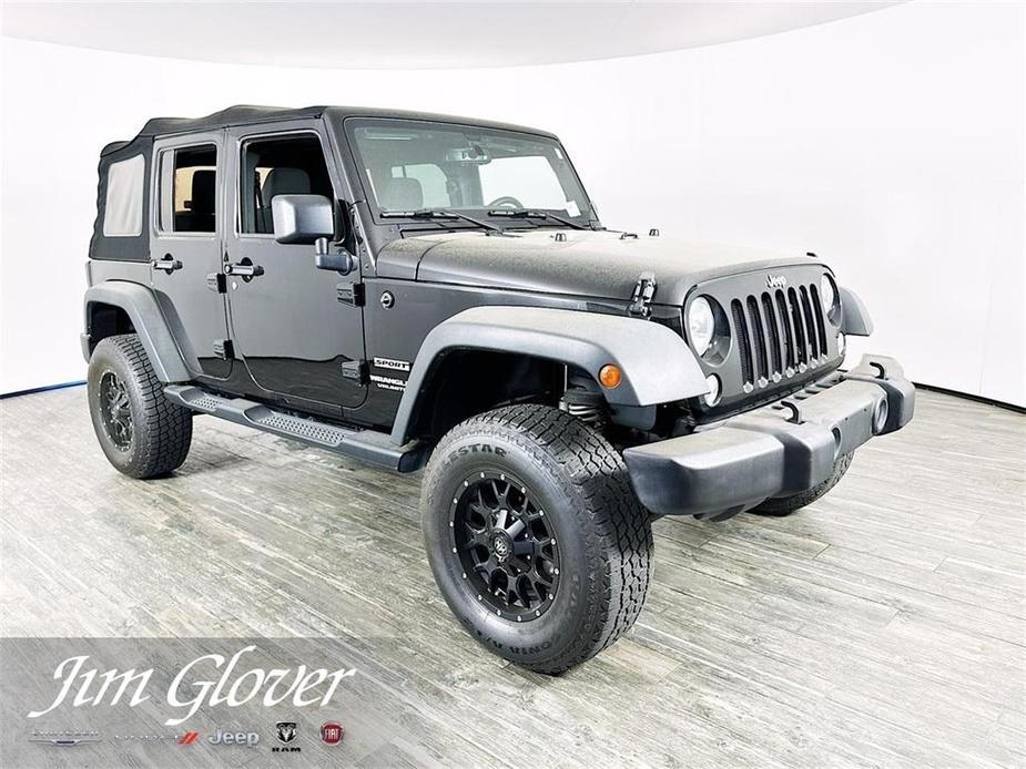 used 2016 Jeep Wrangler Unlimited car, priced at $23,311