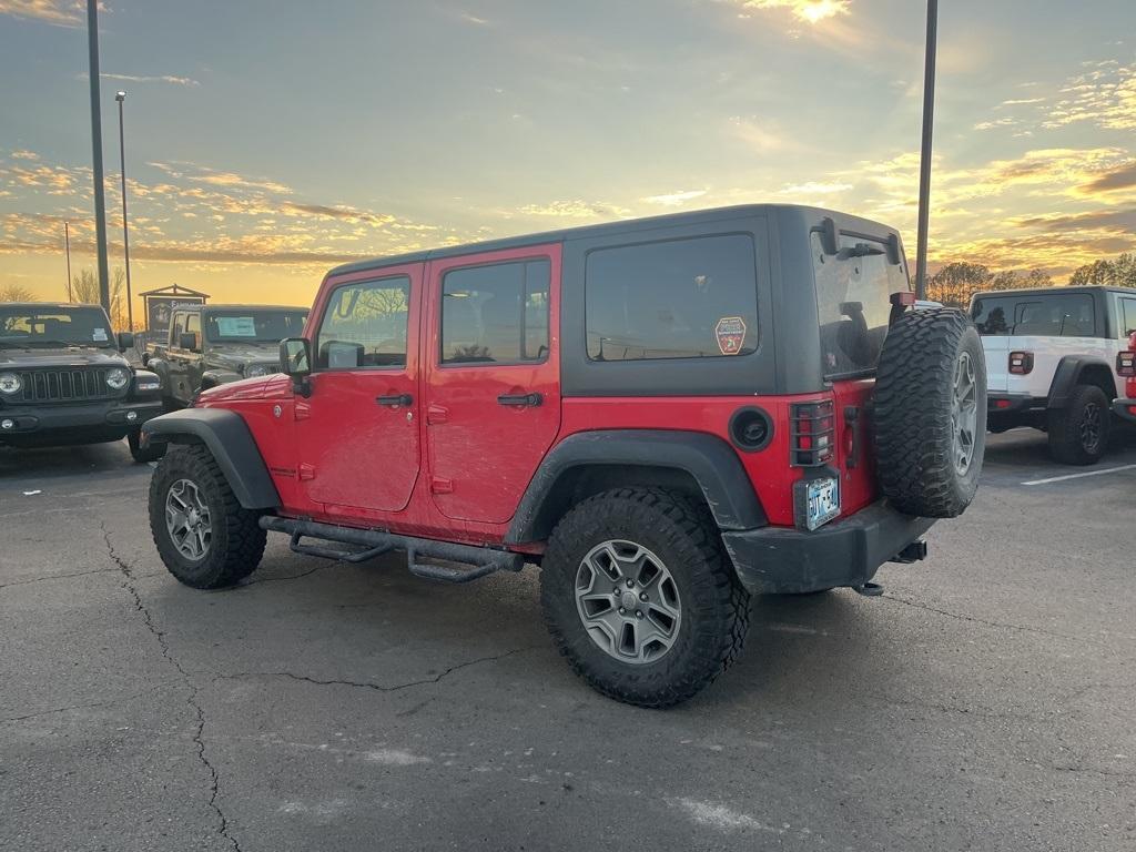 used 2015 Jeep Wrangler Unlimited car, priced at $20,594