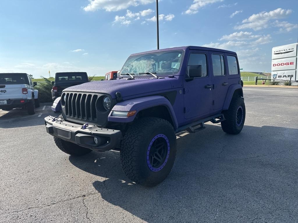 used 2021 Jeep Wrangler Unlimited car, priced at $44,697