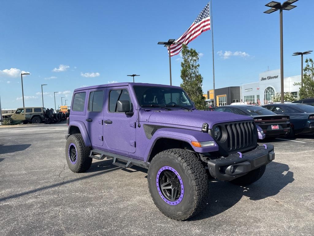 used 2021 Jeep Wrangler Unlimited car, priced at $44,697