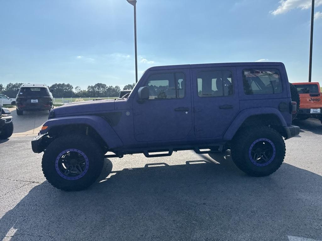 used 2021 Jeep Wrangler Unlimited car, priced at $44,697