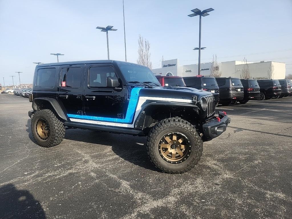 used 2021 Jeep Wrangler Unlimited car, priced at $38,440