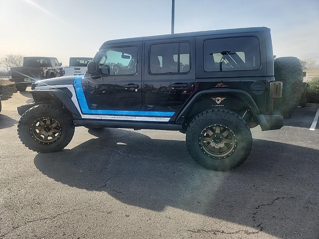 used 2021 Jeep Wrangler Unlimited car, priced at $38,440