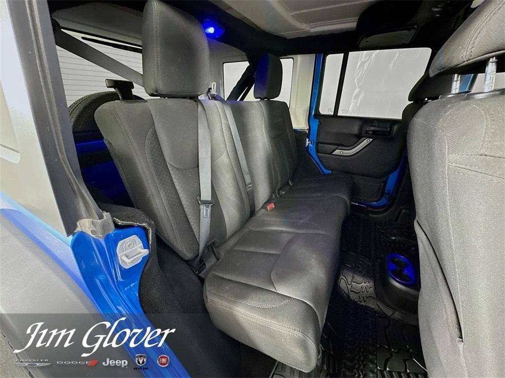 used 2016 Jeep Wrangler Unlimited car, priced at $19,547