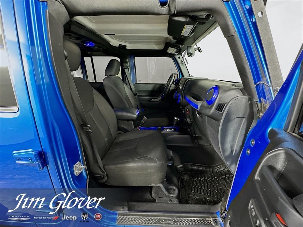 used 2016 Jeep Wrangler Unlimited car, priced at $19,547