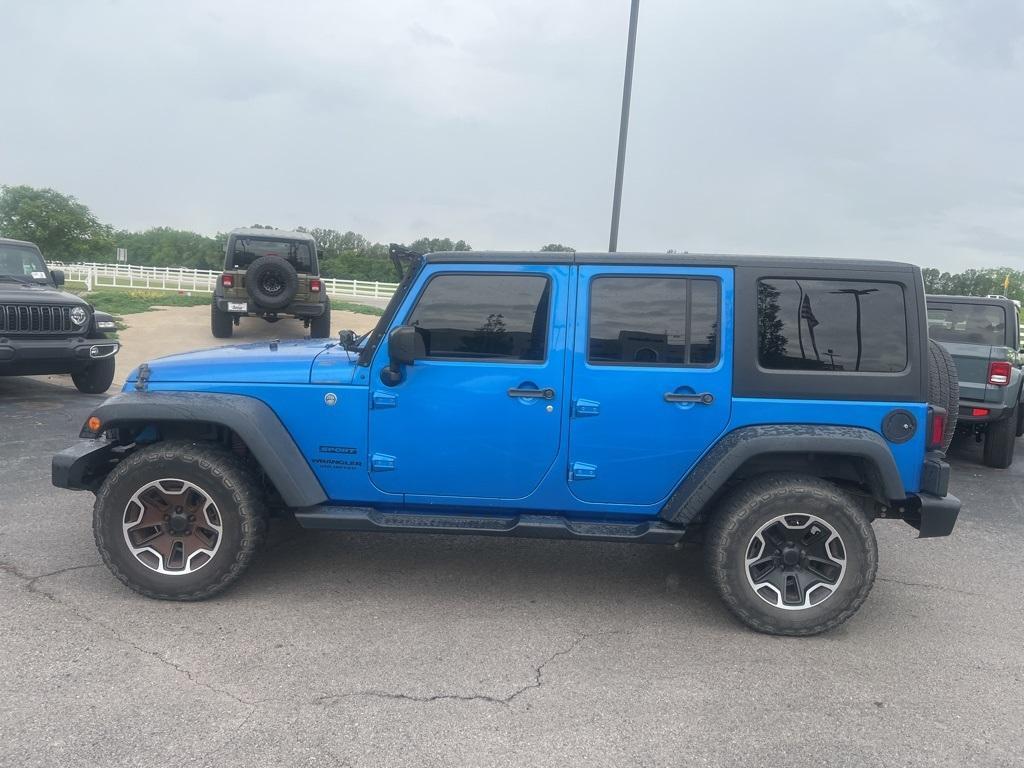 used 2016 Jeep Wrangler Unlimited car, priced at $21,086