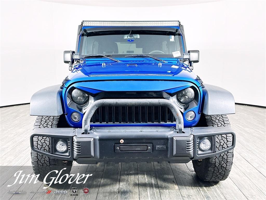 used 2016 Jeep Wrangler Unlimited car, priced at $19,547