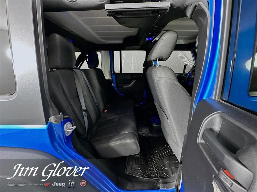 used 2016 Jeep Wrangler Unlimited car, priced at $19,547