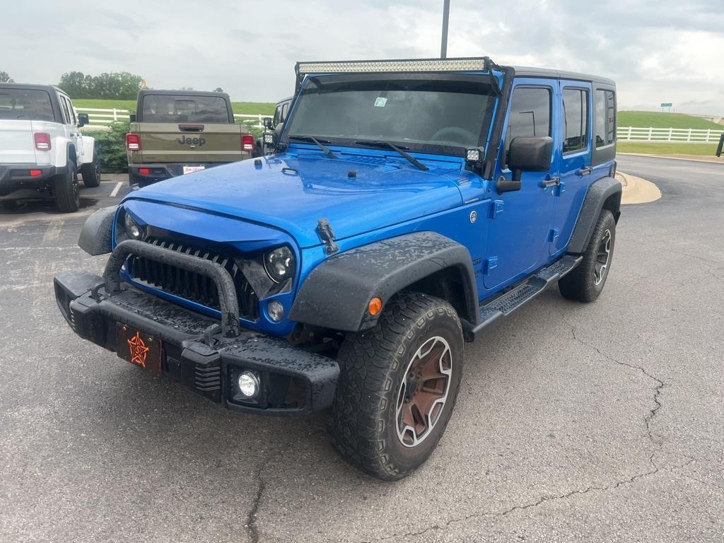 used 2016 Jeep Wrangler Unlimited car, priced at $21,086