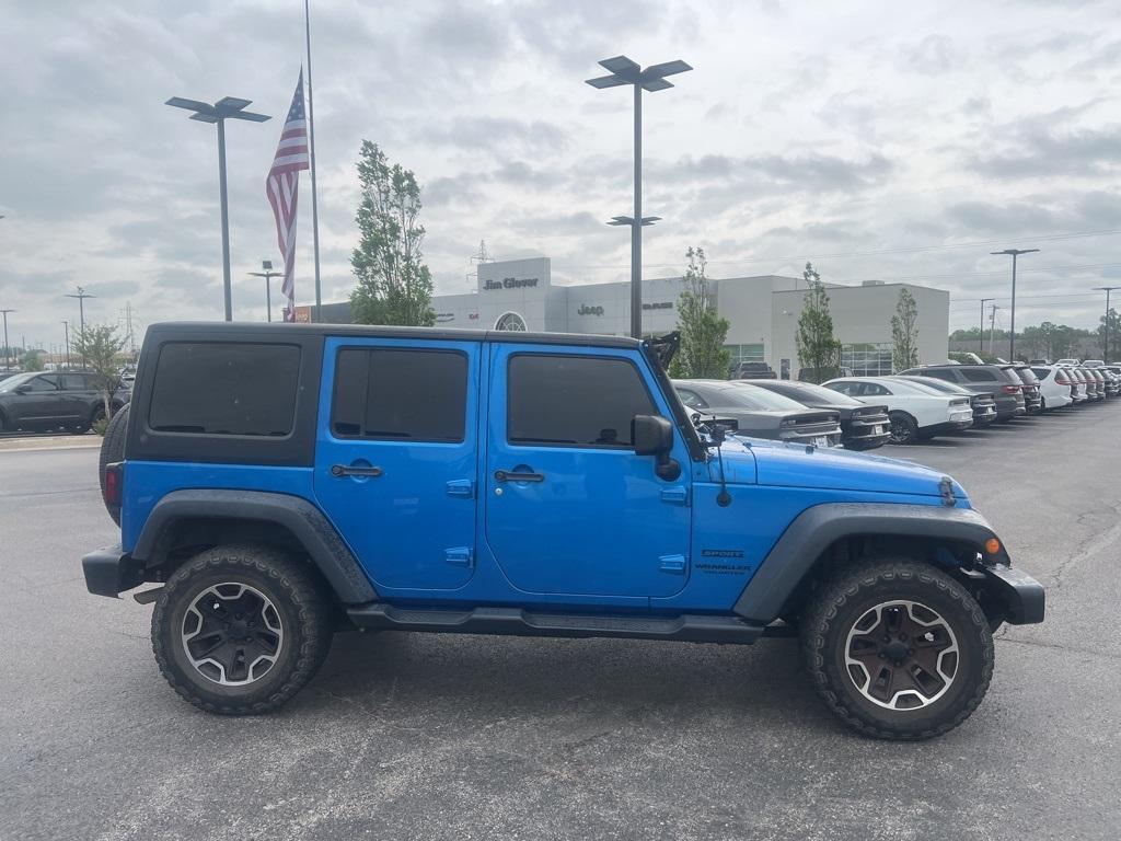 used 2016 Jeep Wrangler Unlimited car, priced at $21,086