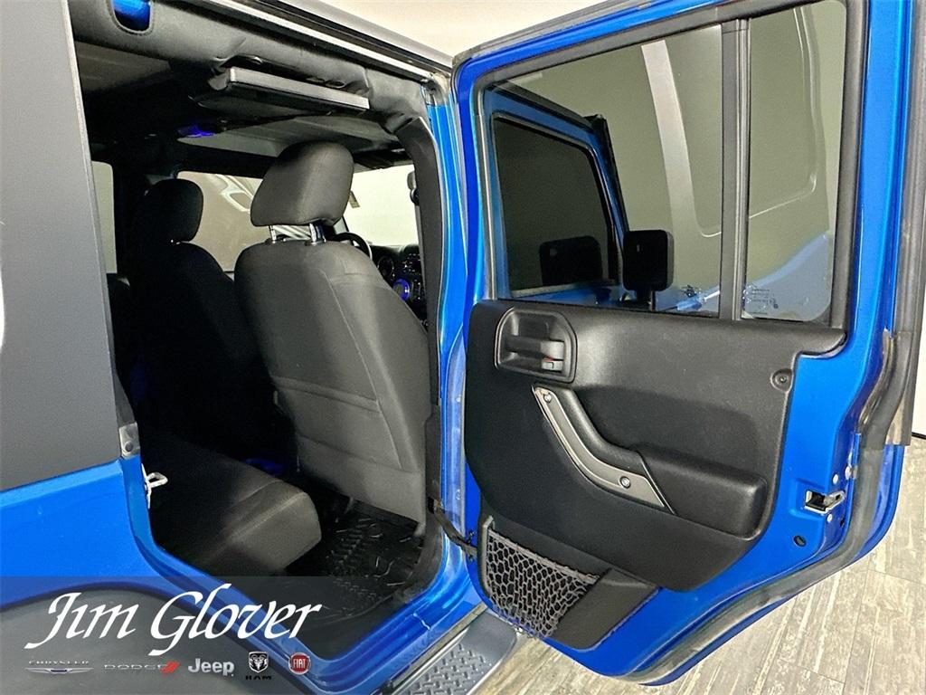 used 2016 Jeep Wrangler Unlimited car, priced at $19,547