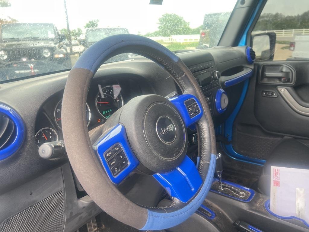 used 2016 Jeep Wrangler Unlimited car, priced at $21,086