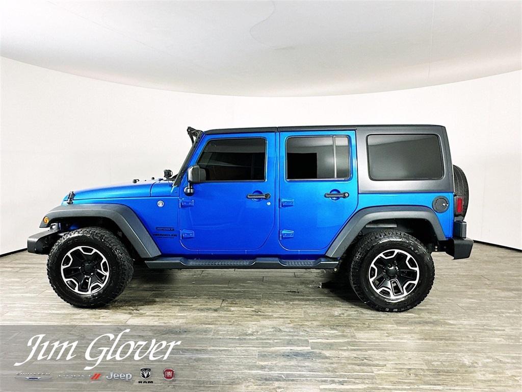 used 2016 Jeep Wrangler Unlimited car, priced at $19,547