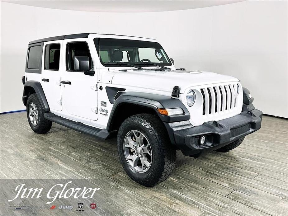 used 2020 Jeep Wrangler Unlimited car, priced at $33,852