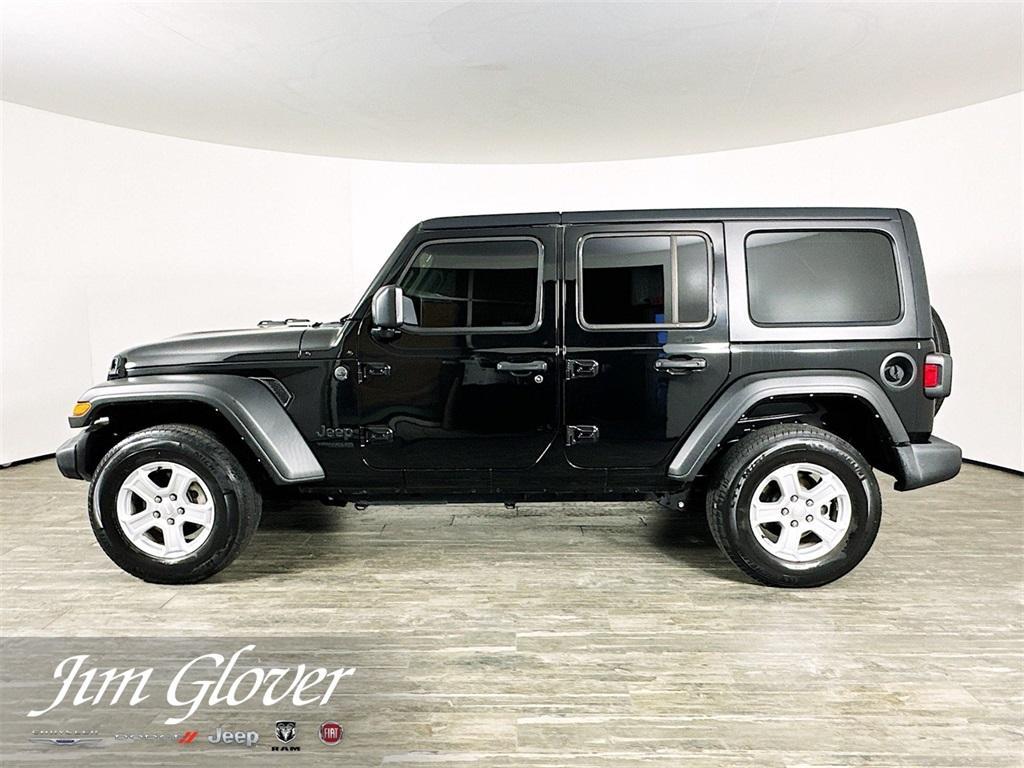 used 2022 Jeep Wrangler Unlimited car, priced at $30,977