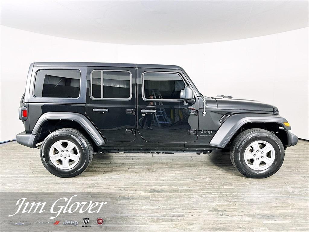 used 2022 Jeep Wrangler Unlimited car, priced at $30,977